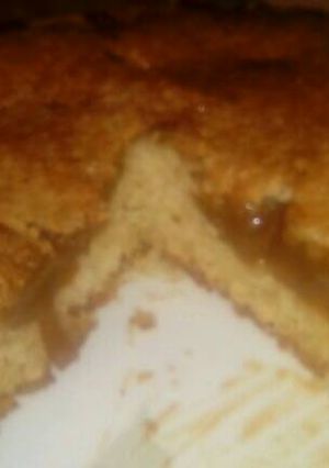 Una foto de Tarta de coco y dulce de leche