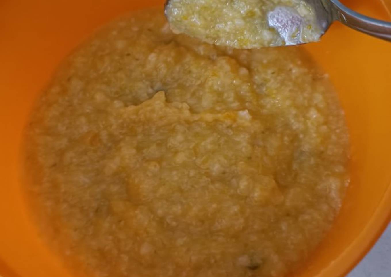 Bubur labu kuning dori