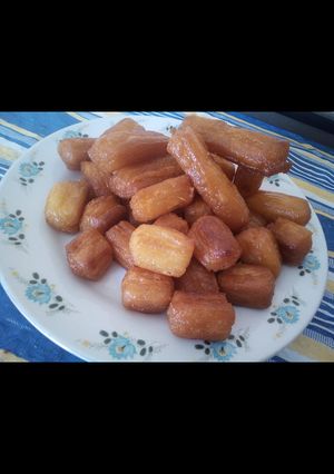 صورة لوصفة زلابية البانان 🤩😋