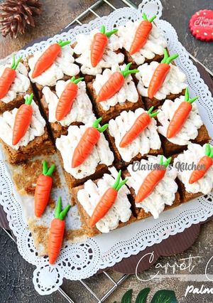 Foto resep Carrot Cake Palm Sugar Bebas Gluten