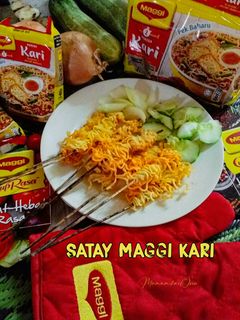 Gambar Satay Maggi Kari