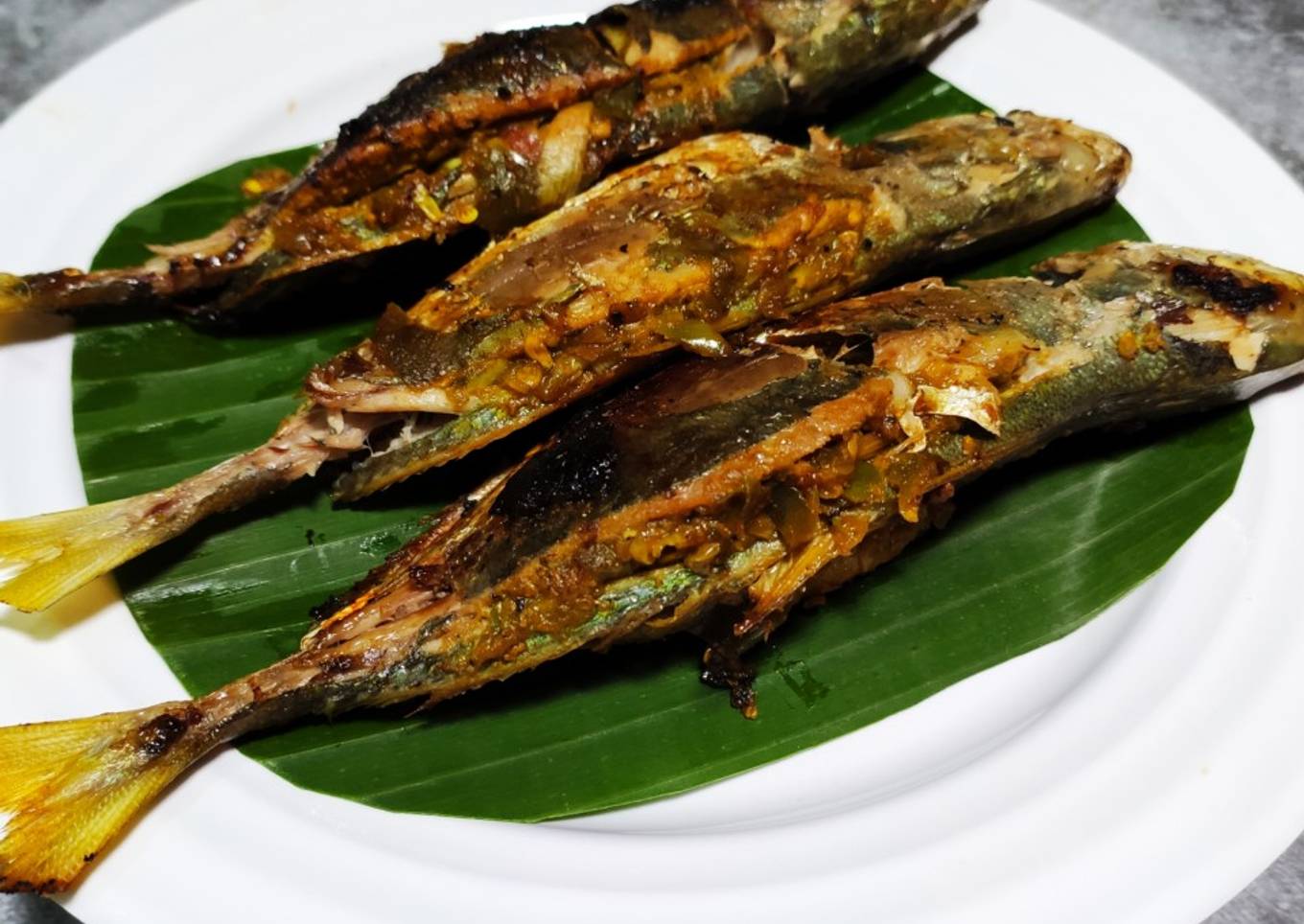 Ikan Sumbat Sambal Hijau