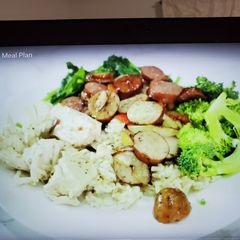 A picture of High Carb Meal (L).