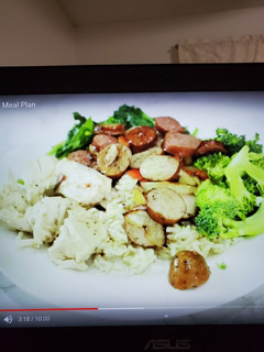 A picture of High Carb Meal (L).