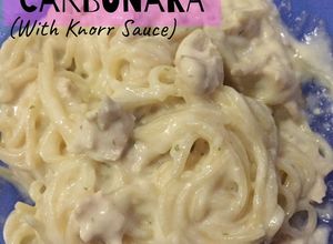 Foto resep Spaghetti Carbonara (with Knorr Sauce)