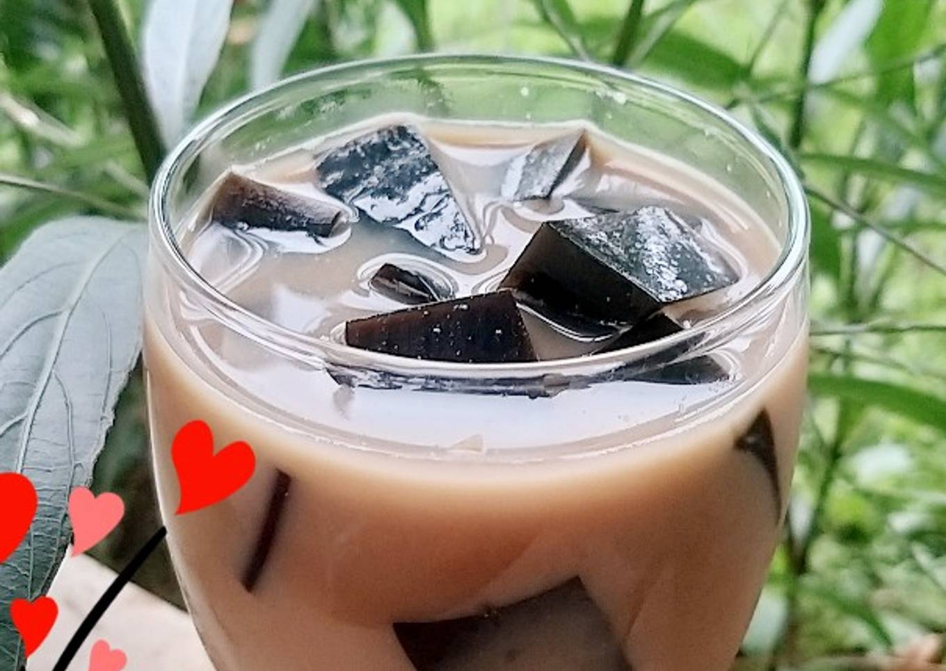 Es kopi susu cincau hitam
