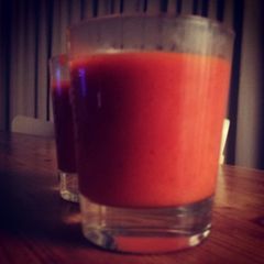 A picture of Red Pepper Soup.