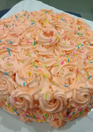 A picture of Orange Cake.