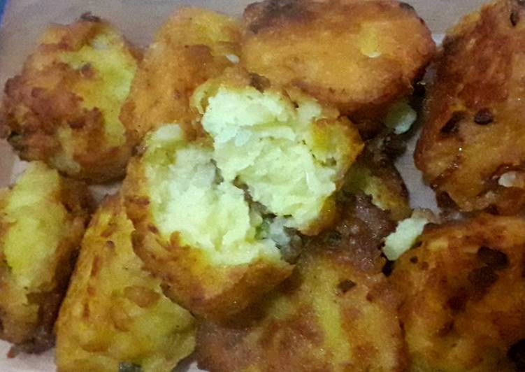 Resep Fried Mushed Potato, Lezat