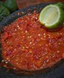 Sambel Tempong Jeruk Purut (minimalis tanpa terasi)