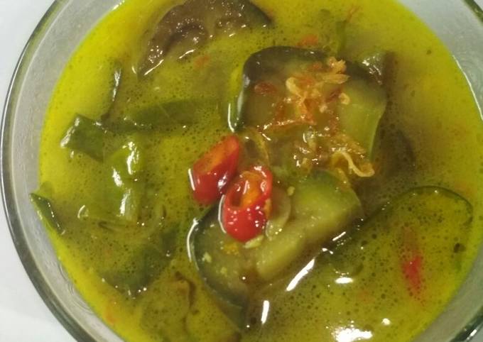 Resep Sayur Lodeh Terong 🍆 Daun Melinjo Oleh Lulu Atin Nafisa Cookpad