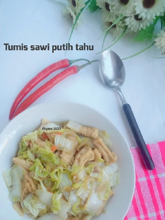 Cara Mudah Menyiapkan Resep Tumis sawi putih tahu yang Lezat Anti Ribet, Bikin Ngiler