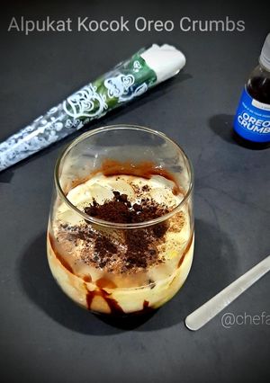 Foto resep Alpukat Kocok Oreo Crumbs