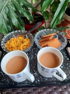 तुलसी अदरक की चाय(tulsi adrak ki chai recipe in hindi) रेसिपी मुख्य फोटो