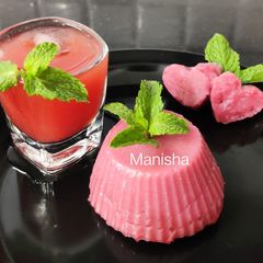 Watermelon Pudding A picture of Watermelon Pudding.