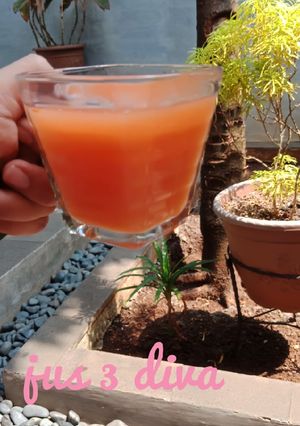 Foto resep Jus 3 diva