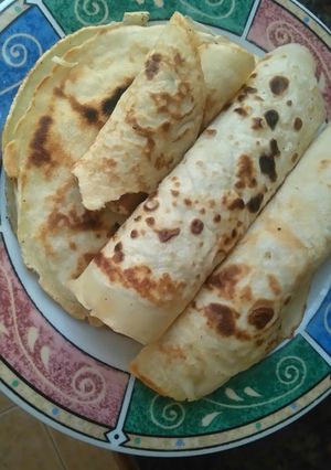 Una foto de Masa de panqueques 😁