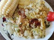 Una foto de arroz de puchero