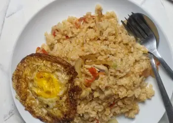 Cara Memasak Cepat Nasi goreng balado terasi Gurih Mantul