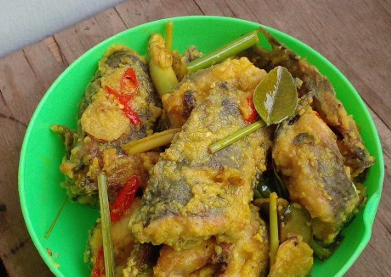 Ikan gabus bimbu kuning