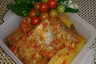 Resep Tongkol labu siyem asam pedas, Enak Banget