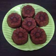 A picture of Brownies  Keju  Kukus Rice Cooker.