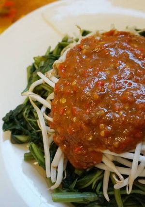 Foto resep Rujak Kangkung