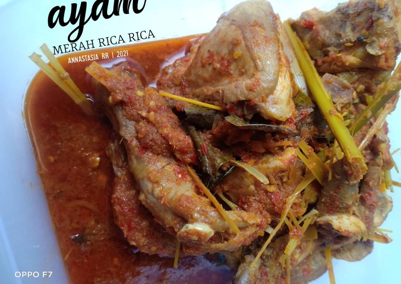 Ayam Merah Rica Rica