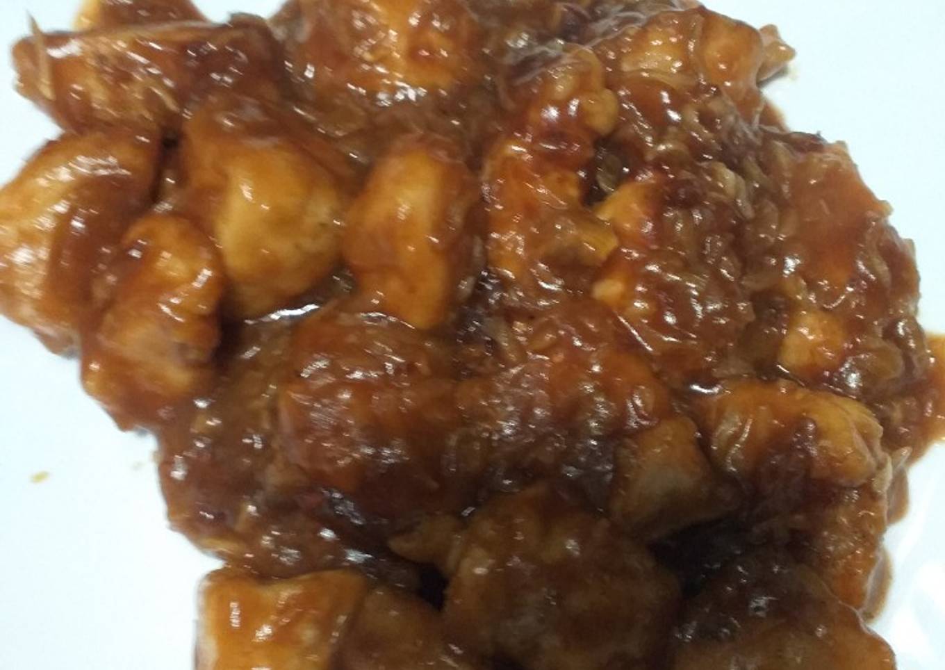 Pollo a la cocacola