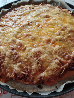 Pizza Nutri Free pizza lisztből #gluténmentes #tejmentes recept fotója