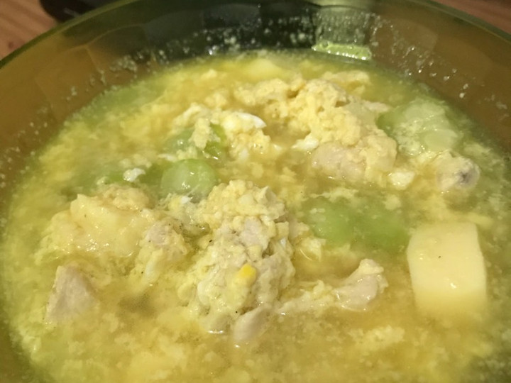 Anti Ribet, Memasak Mpasi 18 bulan sop oyong ayam tahu telur Yang Sederhana
