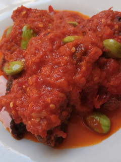 Foto resep Sambal pete ikan hiu