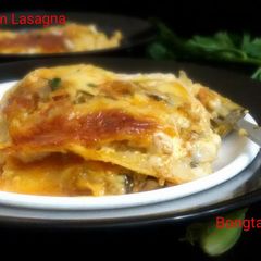 A picture of Chicken Lasagne.