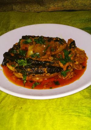 A picture of Bhindi Pyaz ki Sabji (Restaurant Style).