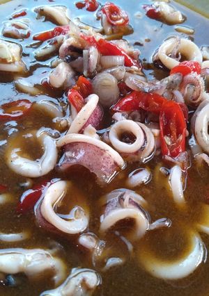 Foto resep Cumi Saos Bawang