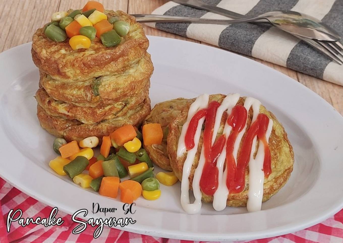 Langkah Mudah untuk Menyiapkan Pancake Sayuran, Sempurna