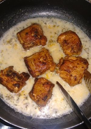 Foto resep Ayam Panggang Krim Lemon