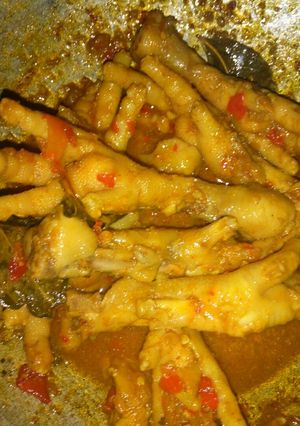 Foto resep Ceker mercon pedas manis