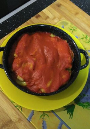 Foto principal de Bacalao con patatas y tomate