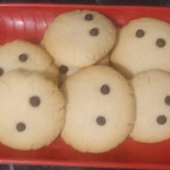 A picture of Choco chip cookies.