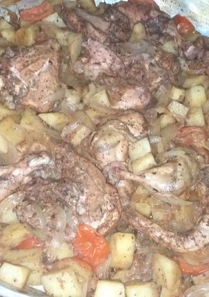 صورة لوصفة صينية دجاج بالخضار
