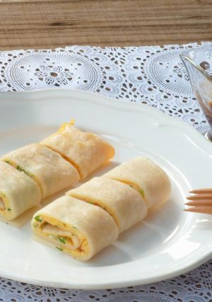 自製蛋餅 的食譜成品照片
