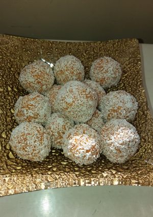 Sütőtök golyó recept fotója