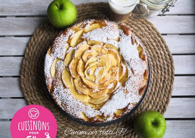 Gâteau pommes et Mascarpone