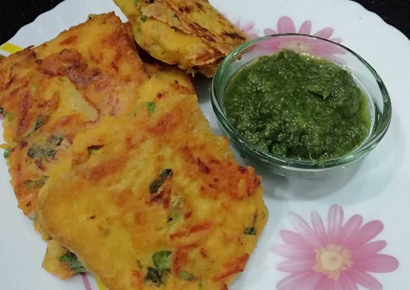 Mini bread tava fritters