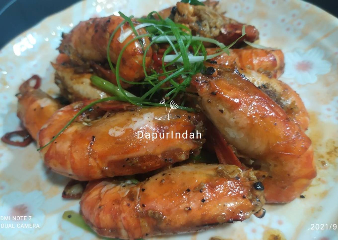 Papper shirmp / Udang bumbu lada