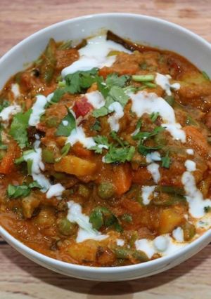 A picture of Baingan bharta(winter special).