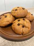 Cookies de chips de chocolate en freidora de aire