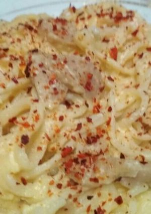 Foto resep Pasta carbonara super instan