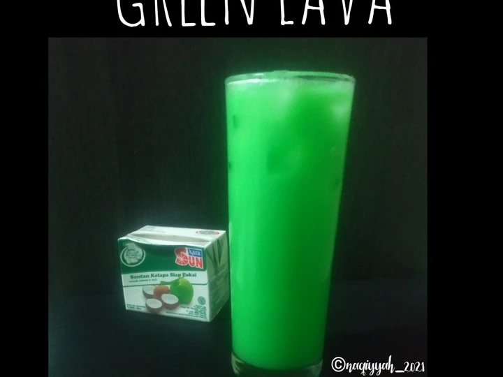 Langkah Mudah untuk Menyiapkan Resep 206. Green Lava yang Enak Banget Anti Ribet, Lezat